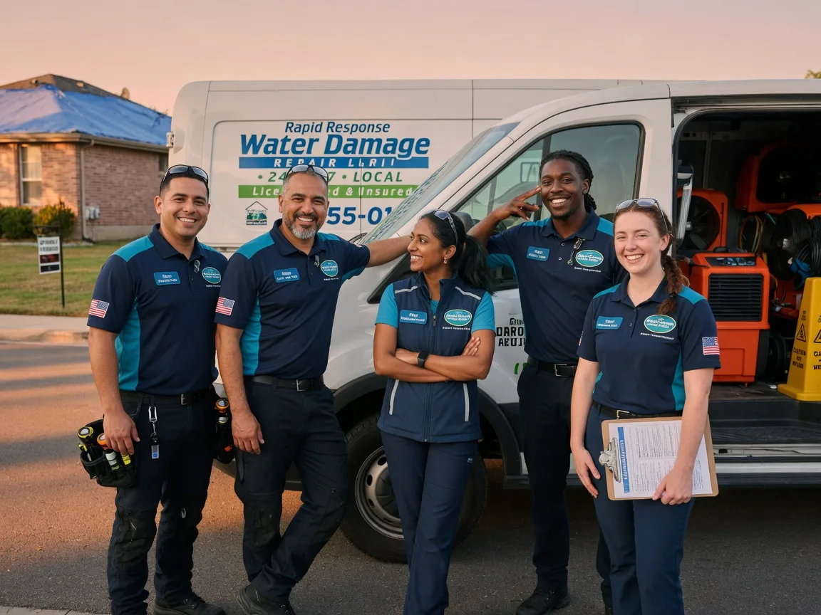 Water Damage Restoration company in Masterson, TX