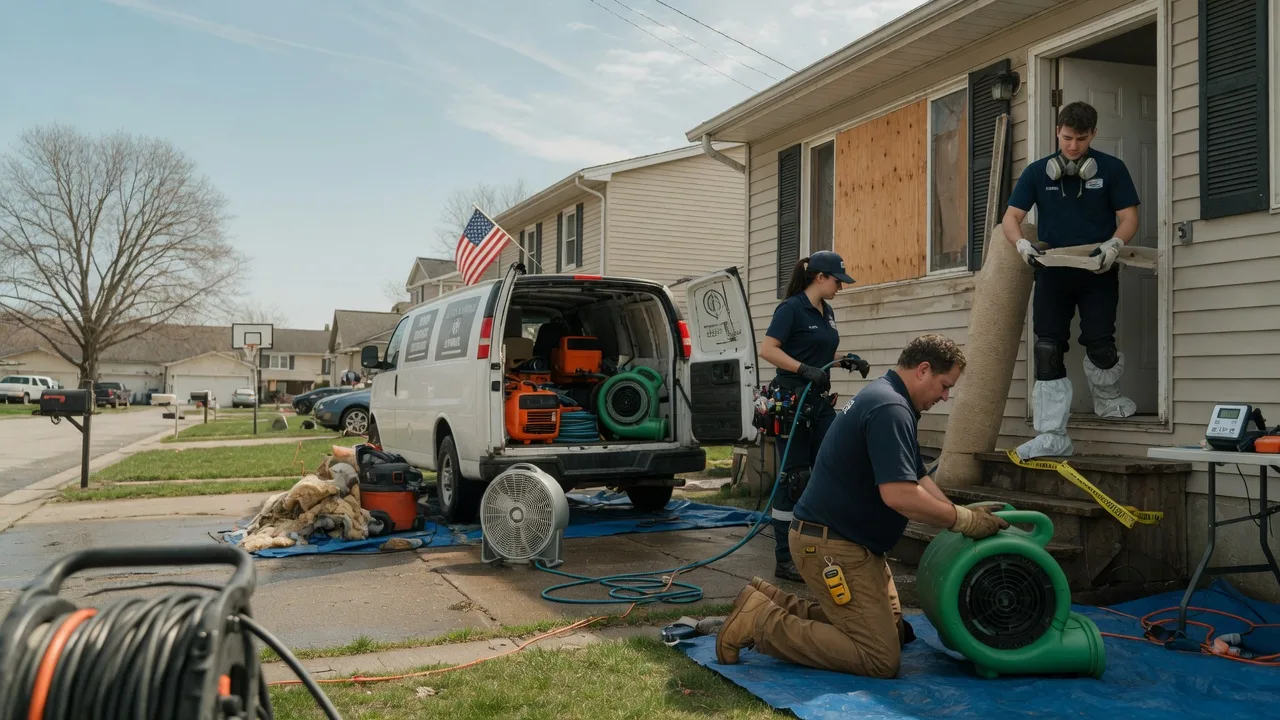 Water Damage Restoration in Masterson, TX near me